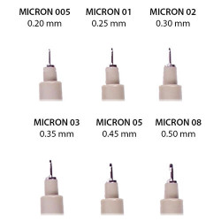 Pigma Micron Pen 005 0.20mm BLACK - XSDK00549 - 084511318410